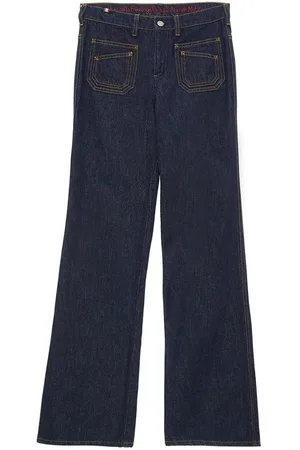 Inès de la Fressange Mujer, Vaqueros, Azul, Talla: W26