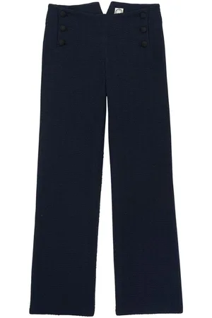 Inès de la Fressange Mujer, Pantalones, Azul, Talla: L