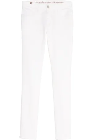 Inès de la Fressange Mujer, Vaqueros, Blanco, Talla: W30