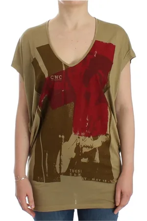 Costume National Mujer, Camisetas, Verde, Talla: XS