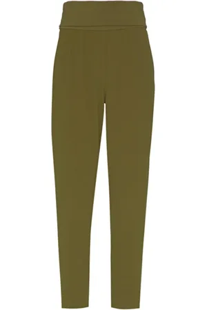 Manila Grace Mujer, Pantalones, Verde, Talla: M