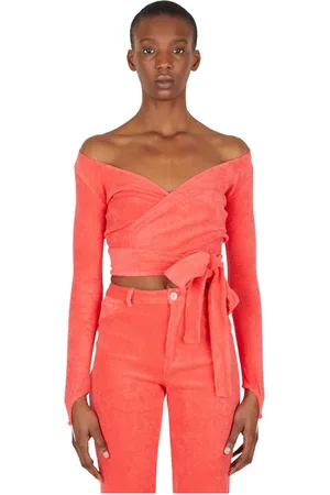 Maisie Wilen Mujer, Camisetas, Naranja, Talla: L