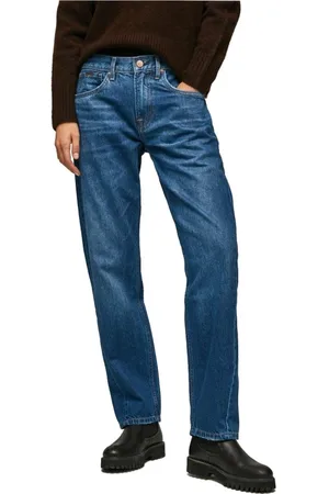 Pepe Jeans Mujer, Vaqueros, Azul, Talla: W26 L30