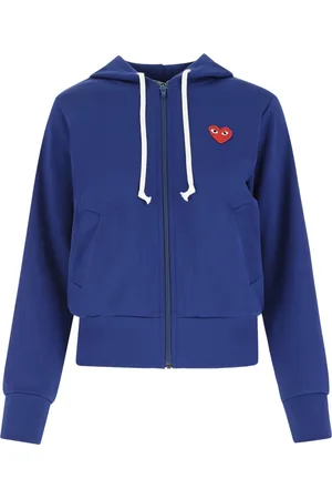 Comme des Garçons Mujer, Sudaderas, Azul, Talla: M