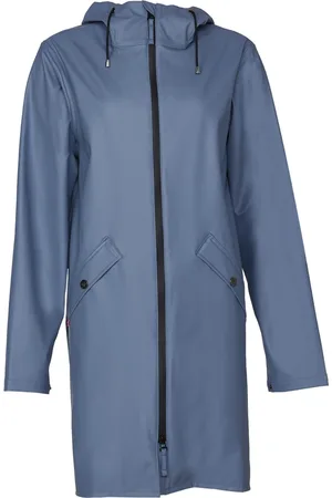 Danwear Mujer, Abrigos, Azul, Talla: 5XL