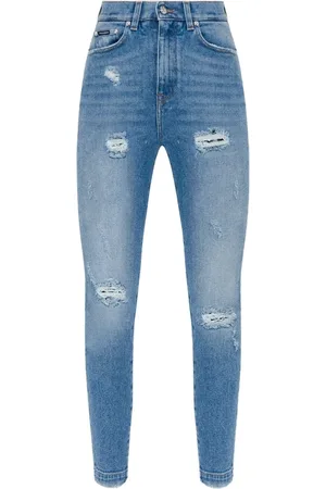 Dolce & Gabbana Mujer, Vaqueros, Azul, Talla: M