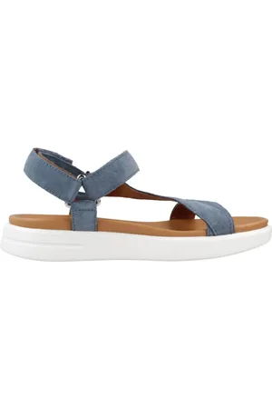 Geox Mujer, Zapatos, Azul, Talla: 38 EU