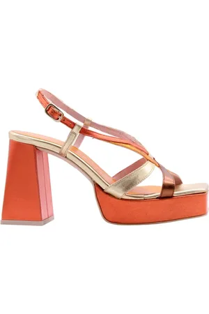 RAS Mujer, Zapatos, Naranja, Talla: 38 EU