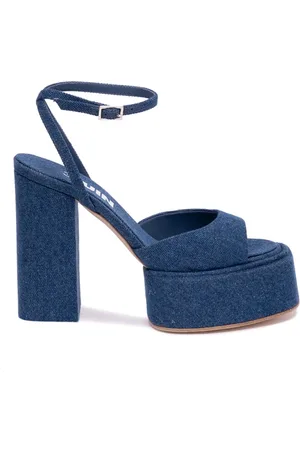 3Juin Mujer, Zapatos, Azul, Talla: 40 EU