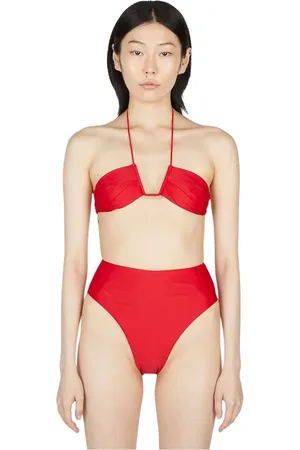 ZIAH Mujer, Trajes de baño, Rojo, Talla: M