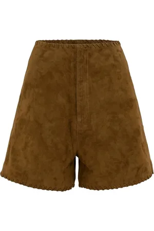 MVP Wardrobe Mujer, Pantalones cortos, Marrón, Talla: XS