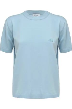 MVP Wardrobe Mujer, Camisetas, Azul, Talla: M
