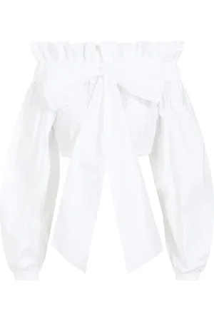 Patou Mujer, Blusas y Camisas, Blanco, Talla: S