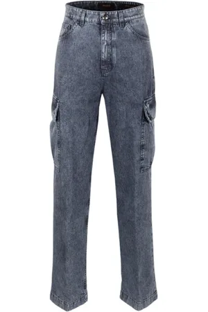 MOORER Mujer, Vaqueros, Azul, Talla: W29