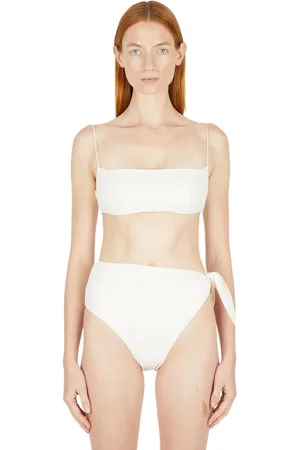 ZIAH Mujer, Trajes de baño, Blanco, Talla: M