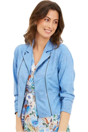 In Front Mujer, Chaquetas, Azul, Talla: S