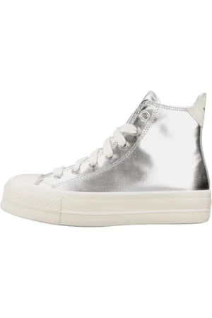 Converse Mujer, Zapatos, Gris, Talla: 37 1/2 EU