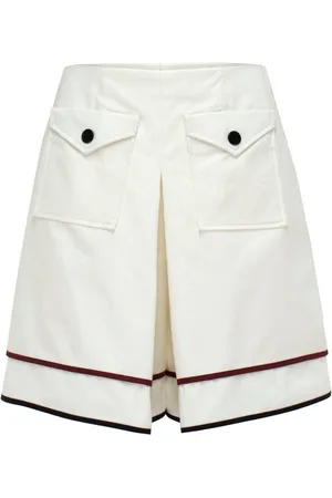 MVP Wardrobe Mujer, Pantalones cortos, Blanco, Talla: S