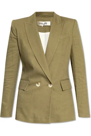 Diane von Furstenberg Mujer, Chaquetas, Verde, Talla: 2XS