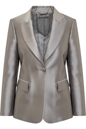 Alberta Ferretti Mujer, Chaquetas, Gris, Talla: S