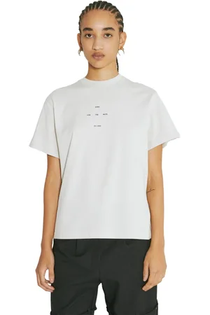 SONG FOR THE MUTE Mujer, Camisetas, Blanco, Talla: L