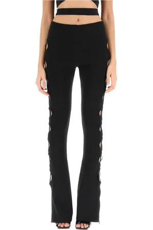 ANDREA ADAMO Mujer, Pantalones, Negro, Talla: M