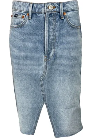 Denham Mujer, Faldas, Azul, Talla: W28