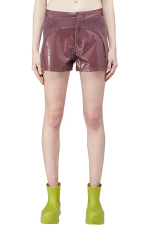 Maisie Wilen Mujer, Pantalones cortos, Rojo, Talla: S
