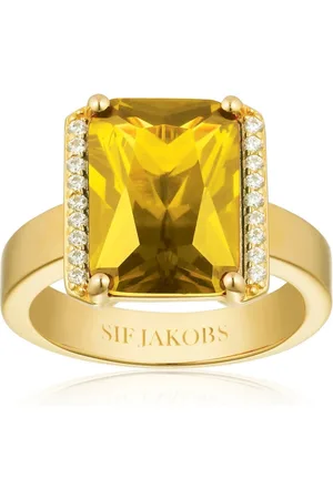Sif Jakobs Mujer, Accesorios, Amarillo, Talla: 58 MM