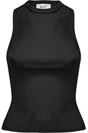 MVP Wardrobe Mujer, Camisetas, Negro, Talla: 2XS