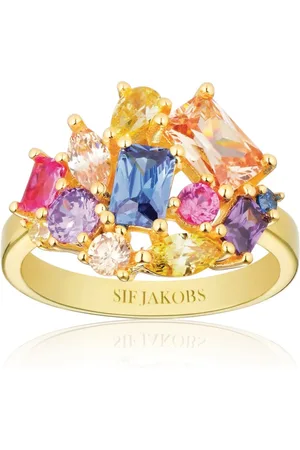 Sif Jakobs Mujer, Accesorios, Amarillo, Talla: 54 MM