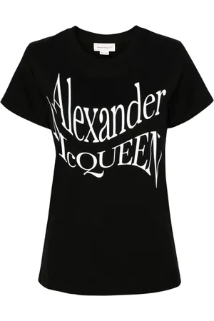 Alexander McQueen Mujer, Camisetas, Negro, Talla: 3XS