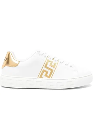 VERSACE Mujer, Zapatos, Blanco, Talla: 36 EU