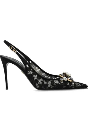 Dolce & Gabbana Mujer, Zapatos, Negro, Talla: 37 1/2 EU