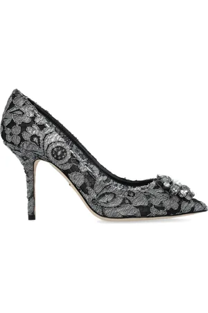 Dolce & Gabbana Mujer, Zapatos, Gris, Talla: 41 EU
