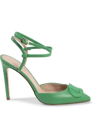 DEE OCLEPPO Mujer, Zapatos, Verde, Talla: 39 1/2 EU