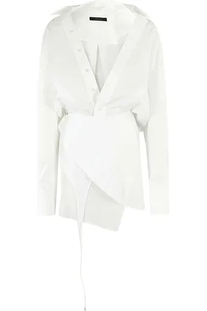 SSHEENA Mujer, Blusas y Camisas, Blanco, Talla: S