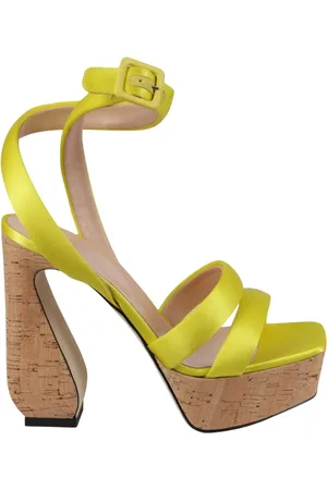 Sergio Rossi Mujer, Zapatos, Amarillo, Talla: 38 1/2 EU