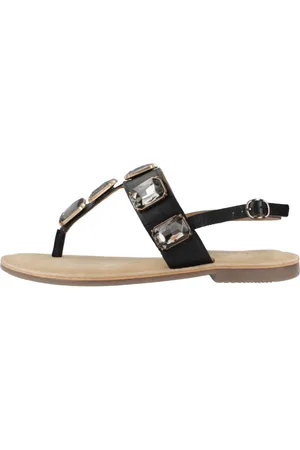 Carmela Mujer, Zapatos, Negro, Talla: 38 EU