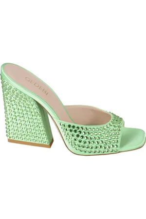 GEDEBE Mujer, Zapatos, Verde, Talla: 40 EU
