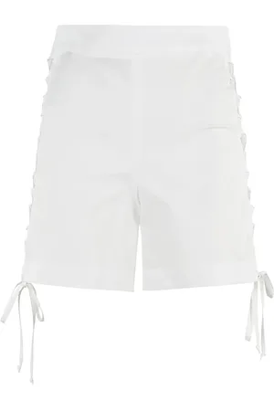 FEDERICA TOSI Mujer, Pantalones cortos, Blanco, Talla: S