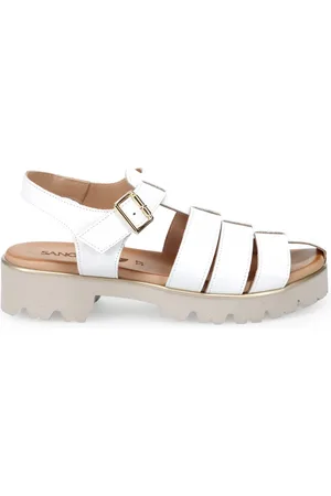 SANGIORGIO Mujer, Zapatos, Blanco, Talla: 37 EU