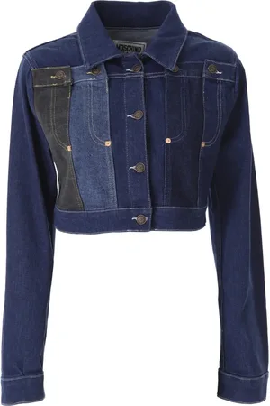 Moschino Mujer, Chaquetas, Azul, Talla: S