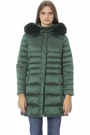 BALDININI Mujer, Abrigos, Verde, Talla: S