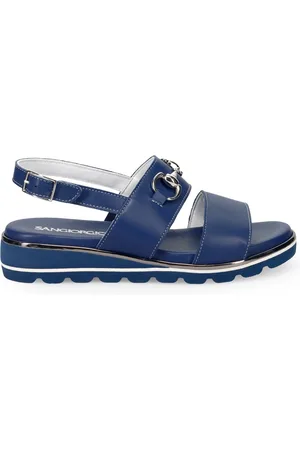 SANGIORGIO Mujer, Zapatos, Azul, Talla: 42 EU