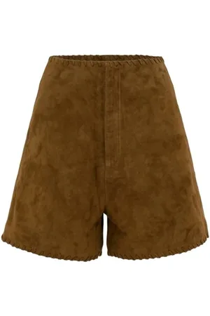 MVP Wardrobe Mujer, Pantalones cortos, Marrón, Talla: 2XS