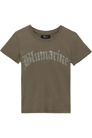 BLUMARINE Mujer, Camisetas, Gris, Talla: M