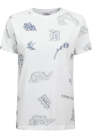 Baum und Pferdgarten Mujer, Camisetas, Blanco, Talla: S