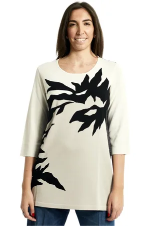 Persona by Marina Rinaldi Mujer, Camisetas, Negro, Talla: M