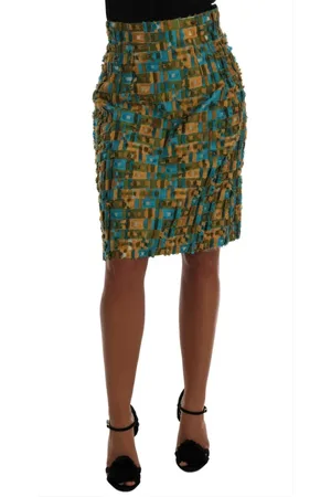 Dolce & Gabbana Mujer, Faldas, Verde, Talla: 2XS